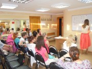 21 сентября 2015 года первое занятие в вечерней группе по курсу "Дизайн интерьера"