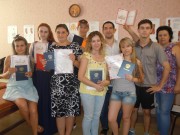 14 февраля 2016 года первое занятие в группе выходного дня по курсу "Оздоровительный массаж"