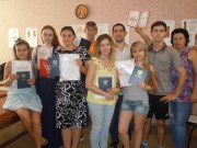 24 марта 2016 года первое занятие в вечерней группе по курсу "Оздоровительный массаж"